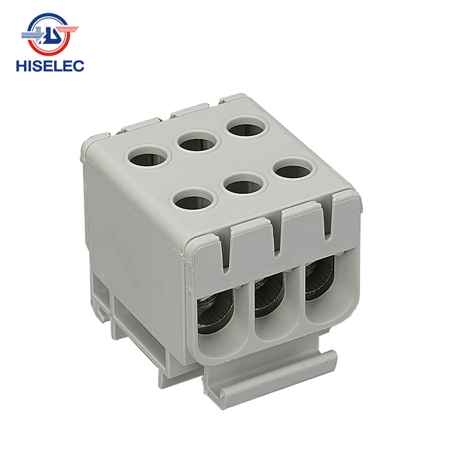 TR 50 series 3 ways Al/Cu universal terminal block