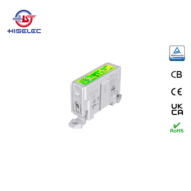 SAT16-13 series yellow/green 1 way Al/Cu universal terminal block
