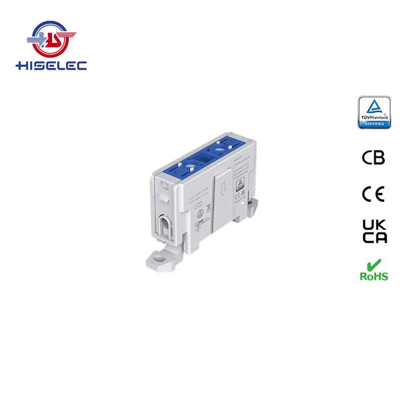 SAT16-12 series blue 1 way Al/Cu universal terminal block