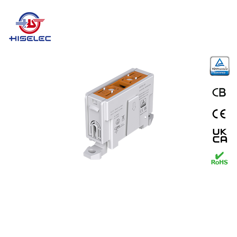 SAT35-14 series brown 1 way Al/Cu universal terminal block