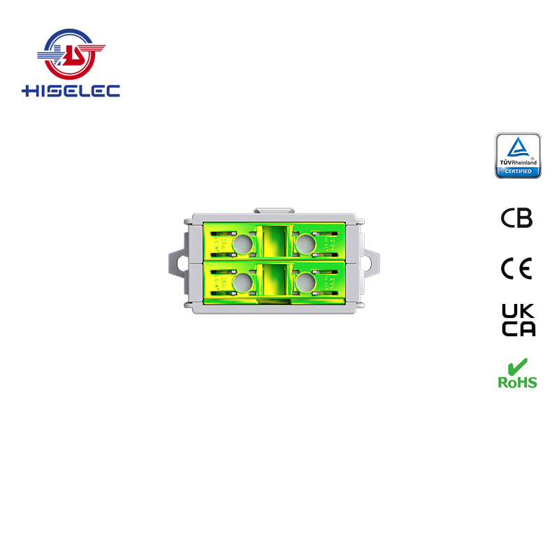 SAT35-23系列黄绿色 1回路 铝铜通用接线端子