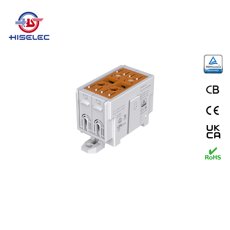 SAT35-24系列棕色 1回路 铝铜通用接线端子
