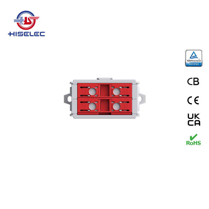 SAT35-26系列红色 1回路 铝铜通用接线端子