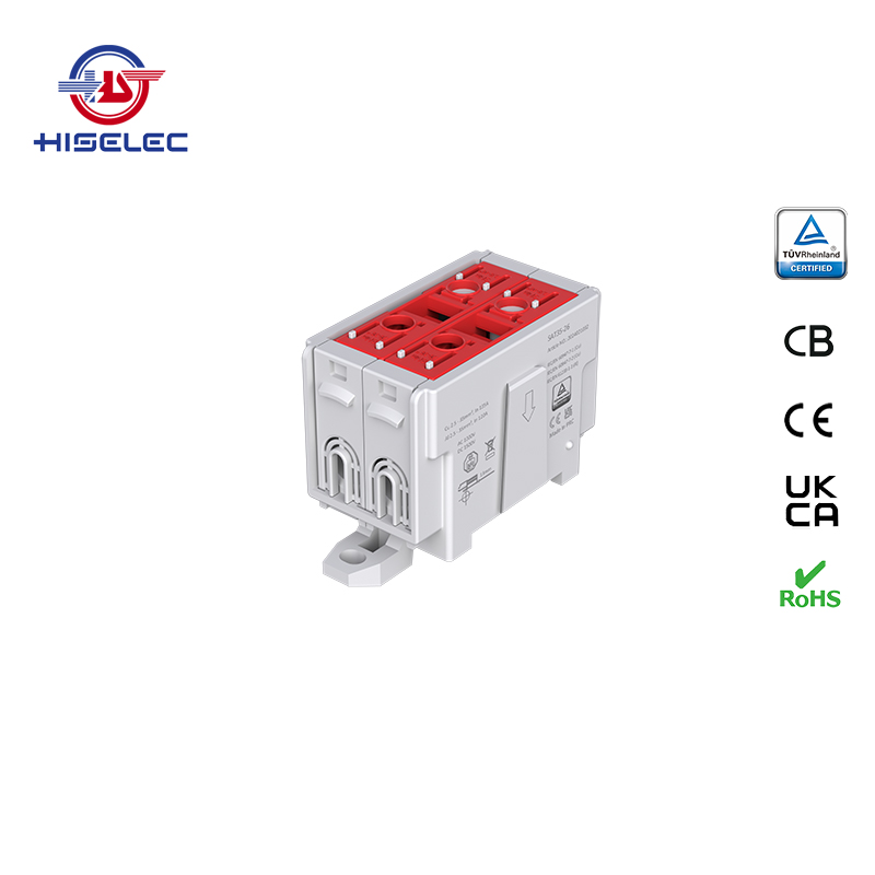 SAT35-26系列红色 1回路 铝铜通用接线端子