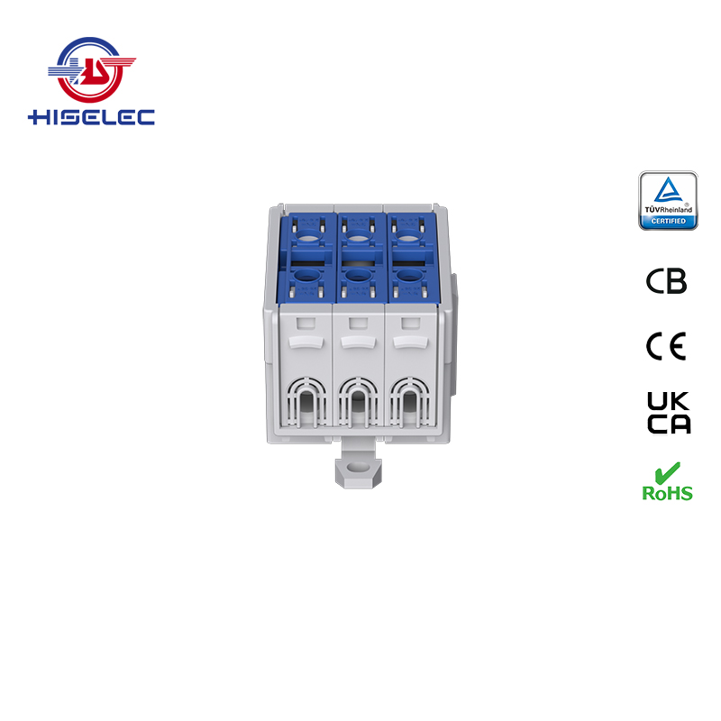 SAT35-32系列蓝色 3回路 铝铜通用接线端子