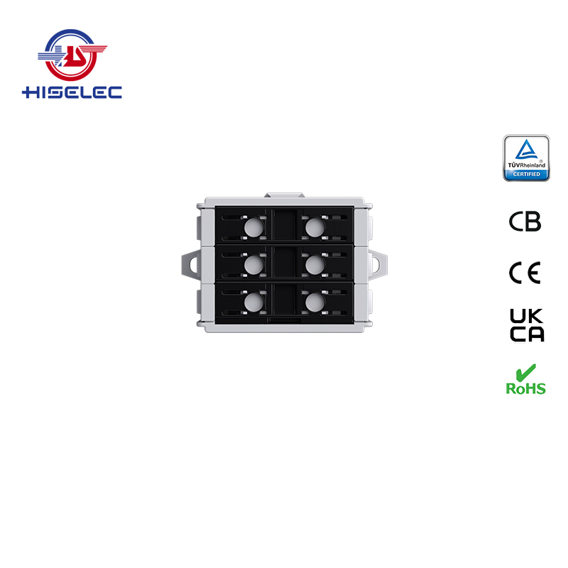 SAT35-35系列黑色 3回路 铝铜通用接线端子