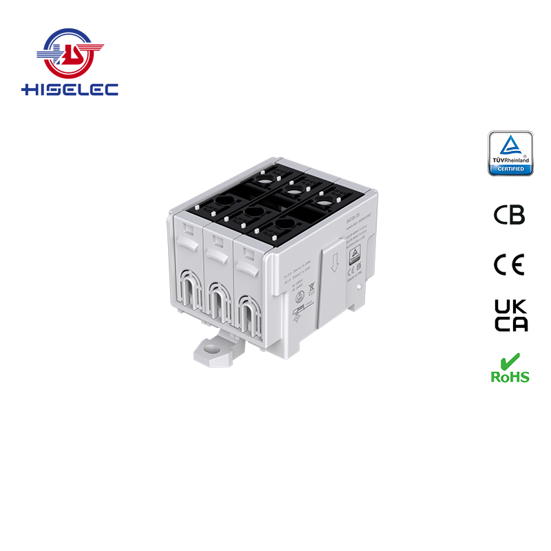 SAT35-35系列黑色 3回路 铝铜通用接线端子
