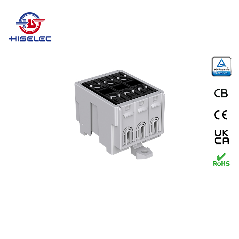 SAT35-35系列黑色 3回路 铝铜通用接线端子