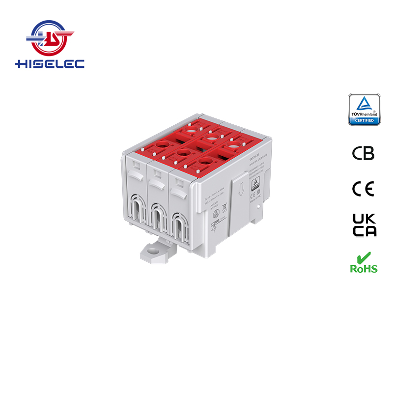 SAT35-36系列红色 3回路 铝铜通用接线端子