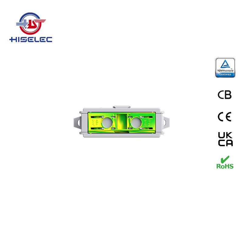 SAT50-13系列黄绿色 1回路 铝铜通用接线端子