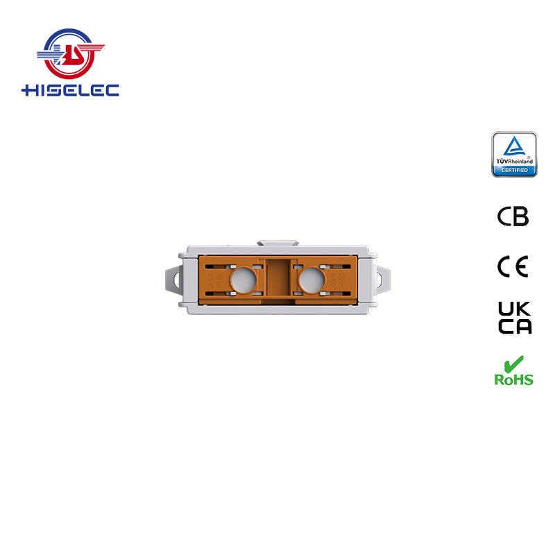 SAT50-14系列棕色 1回路 铝铜通用接线端子