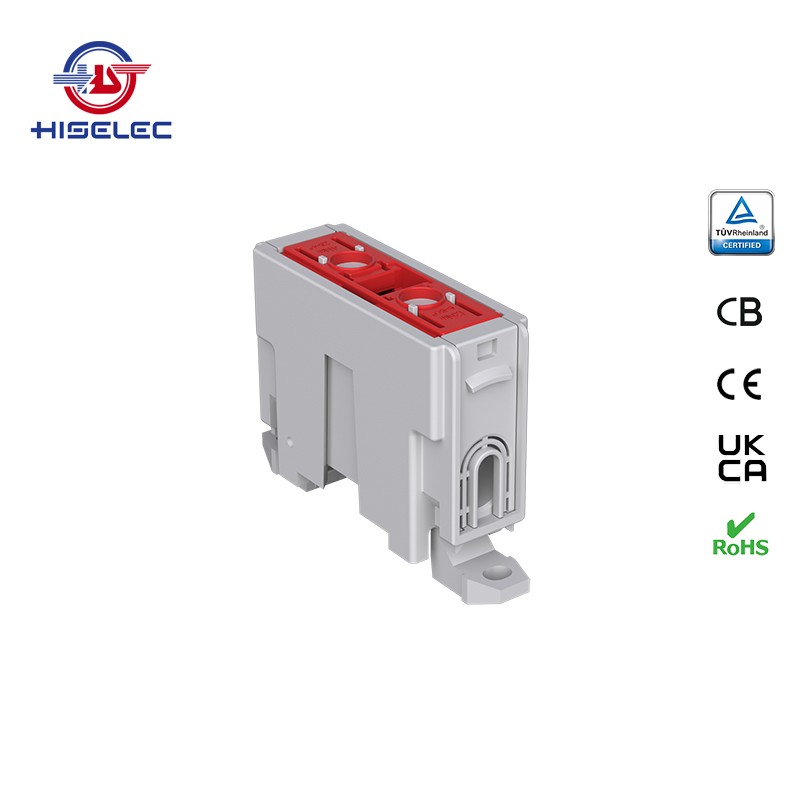 SAT50-16系列红色 1回路 铝铜通用接线端子