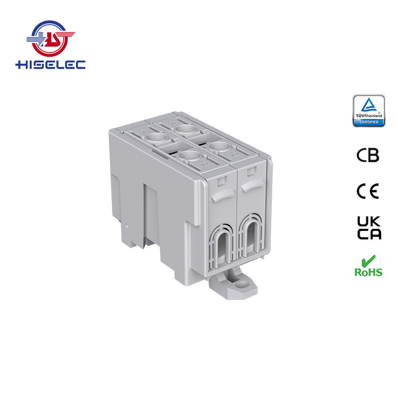SAT50-21系列灰色 2回路 铝铜通用接线端子