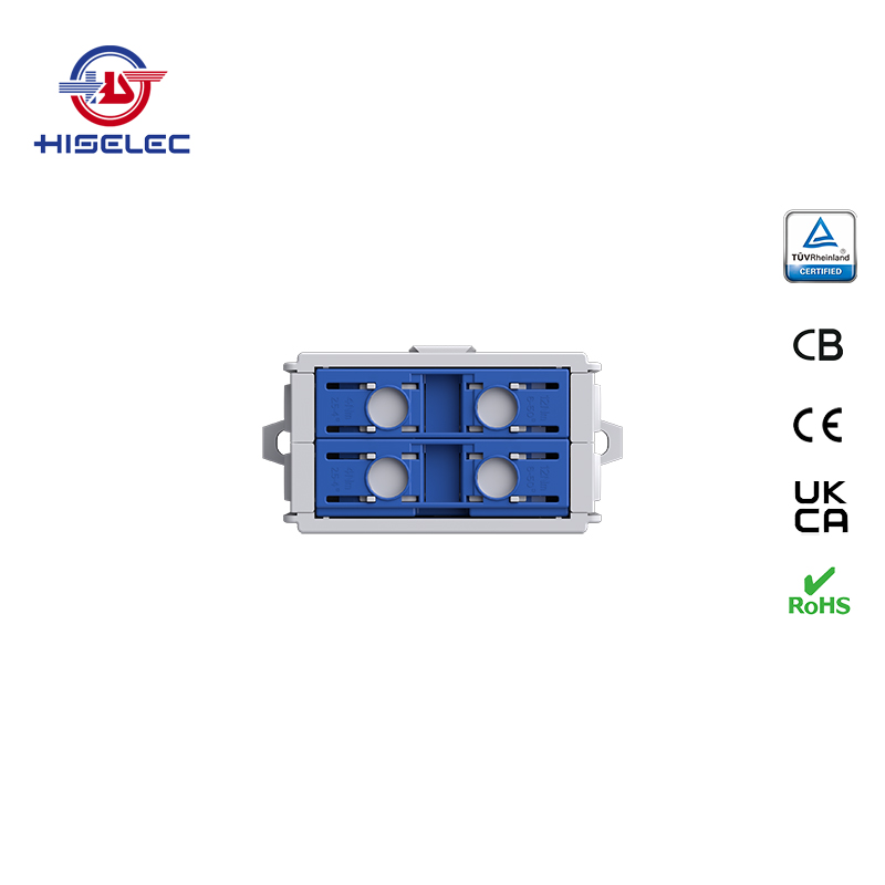 SAT50-22系列蓝色 2回路 铝铜通用接线端子