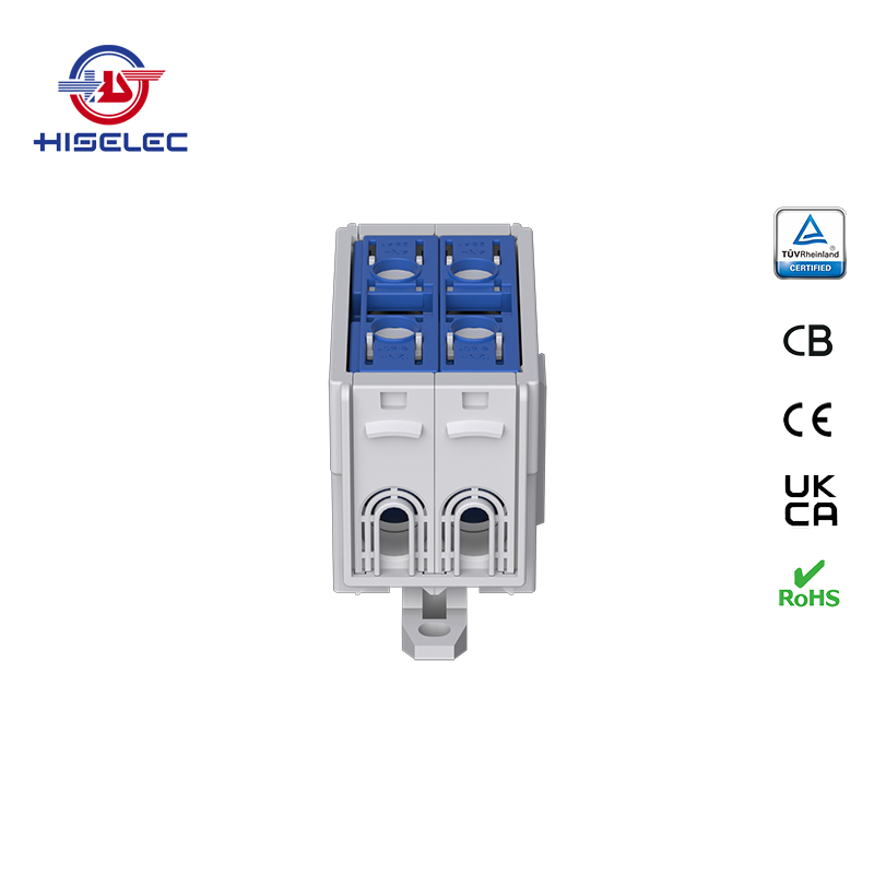 SAT50-22系列蓝色 2回路 铝铜通用接线端子