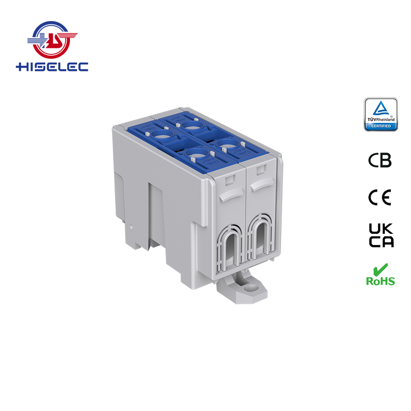 SAT50-22系列蓝色 2回路 铝铜通用接线端子