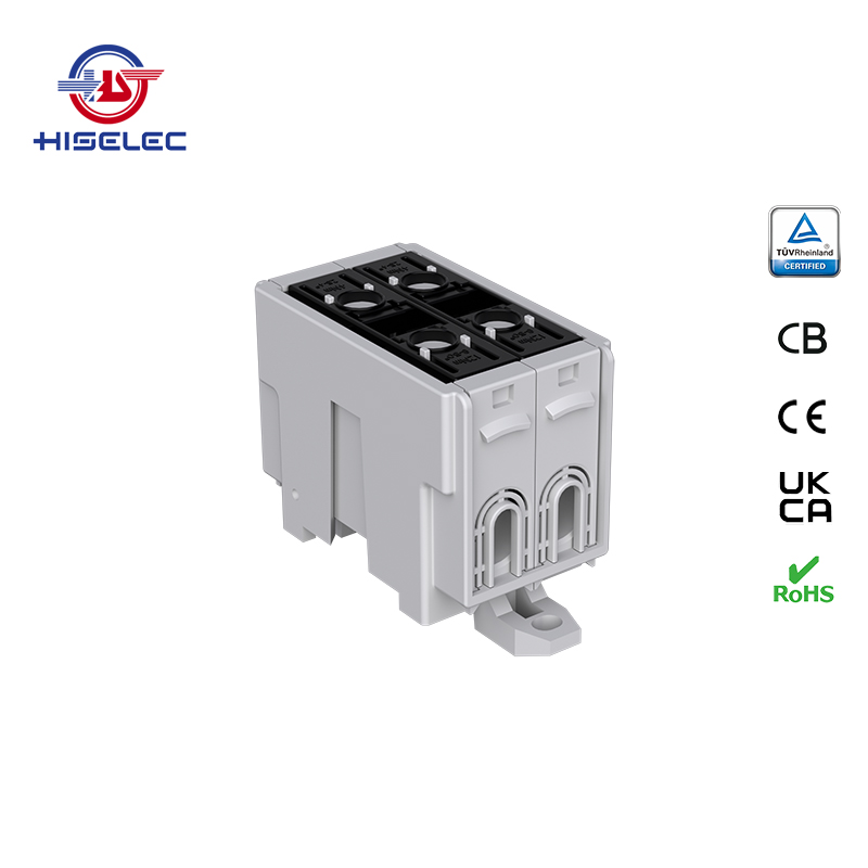 SAT50-25系列黑色 2回路 铝铜通用接线端子