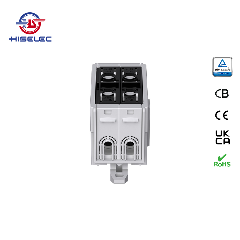 SAT50-25系列黑色 2回路 铝铜通用接线端子