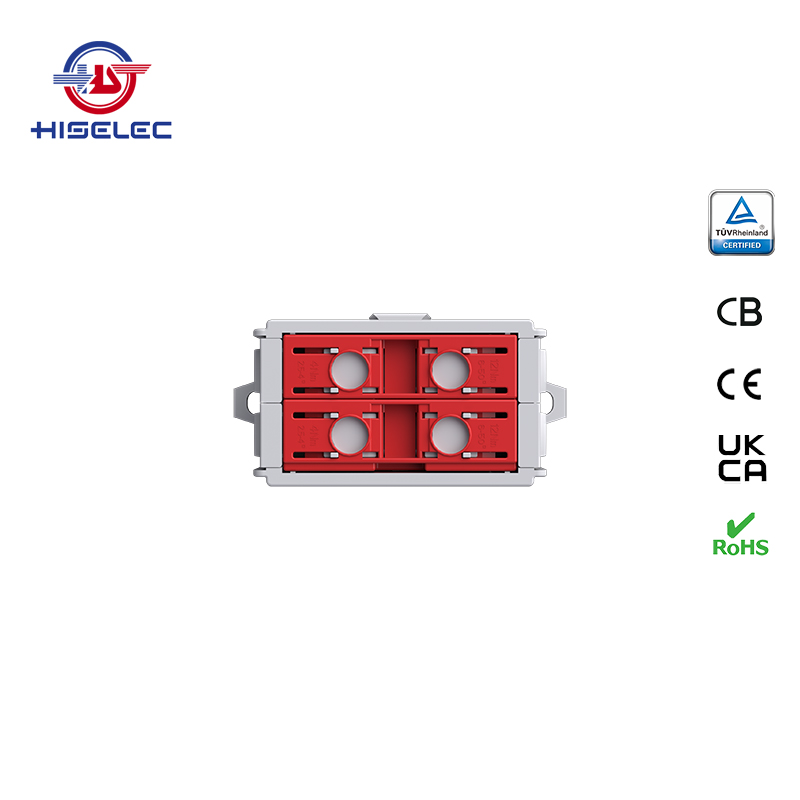 SAT50-26系列红色 2回路 铝铜通用接线端子