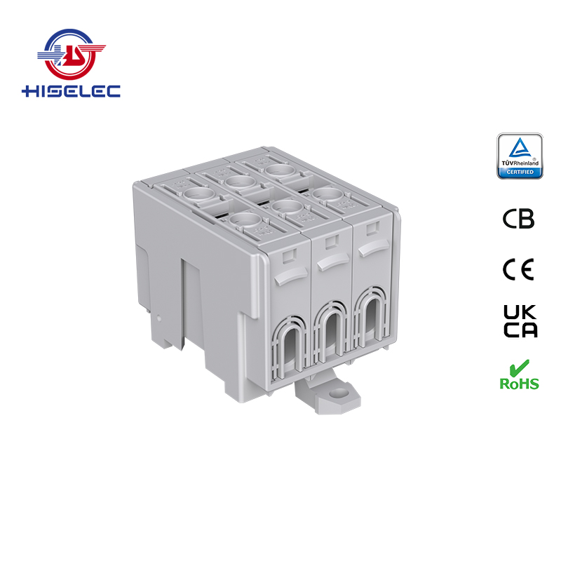 SAT50-31系列灰色 3回路 铝铜通用接线端子