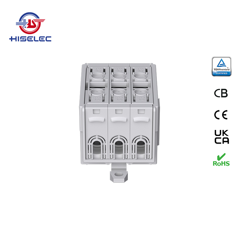 SAT50-31系列灰色 3回路 铝铜通用接线端子