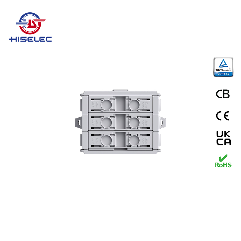 SAT50-31系列灰色 3回路 铝铜通用接线端子