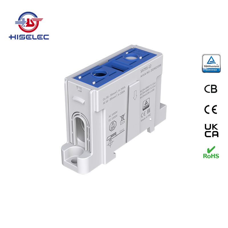 SAT95-12系列蓝色 1回路 铝铜通用接线端子