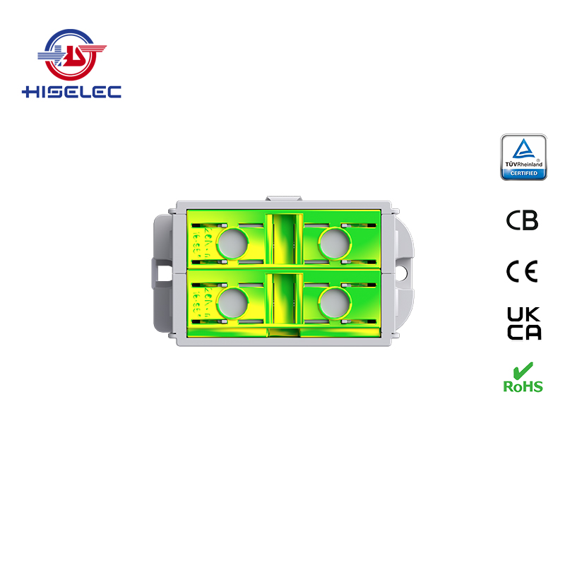 SAT95-23系列黄绿色 2回路 铝铜通用接线端子