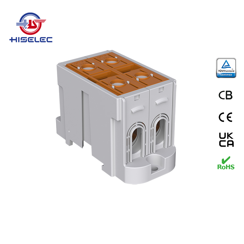 SAT95-24系列棕色 2回路 铝铜通用接线端子