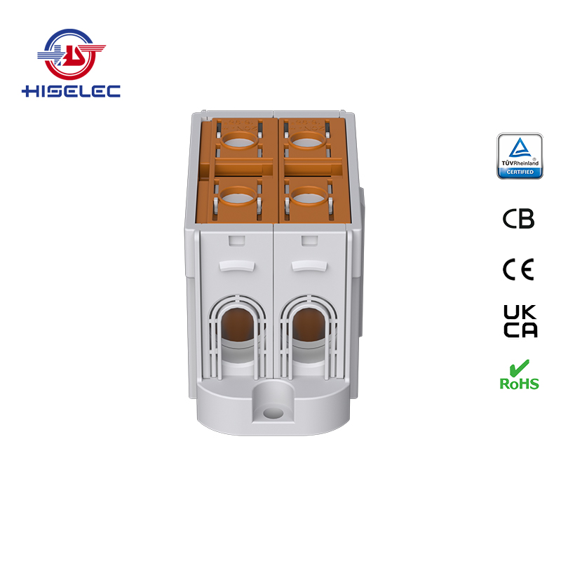 SAT95-24系列棕色 2回路 铝铜通用接线端子