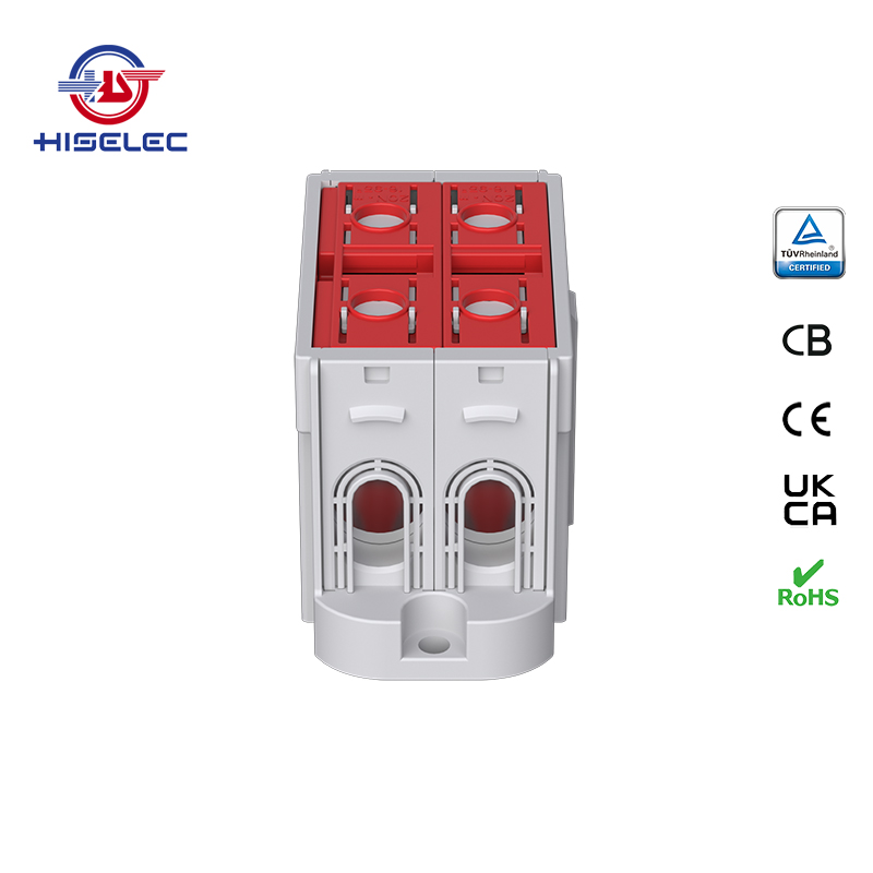 SAT95-26系列红色 2回路 铝铜通用接线端子