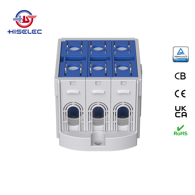 SAT95-32系列蓝色 3回路 铝铜通用接线端子