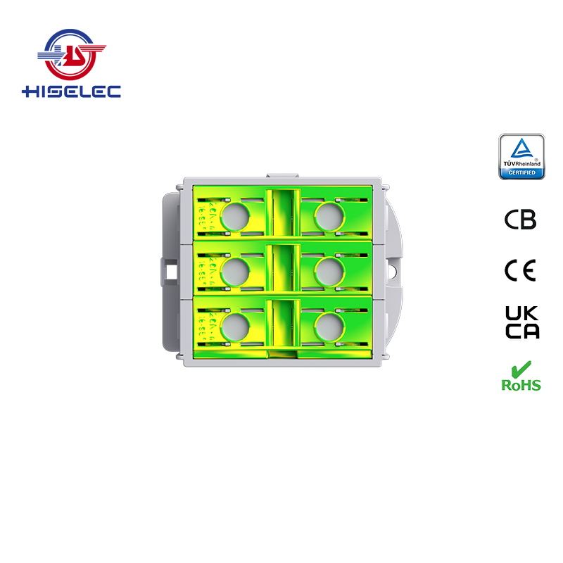 SAT95-33系列黄绿色 3回路 铝铜通用接线端子