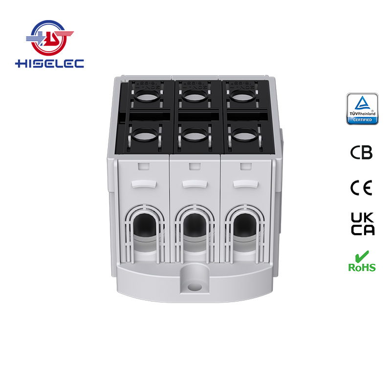 SAT95-35系列黑色 3回路 铝铜通用接线端子