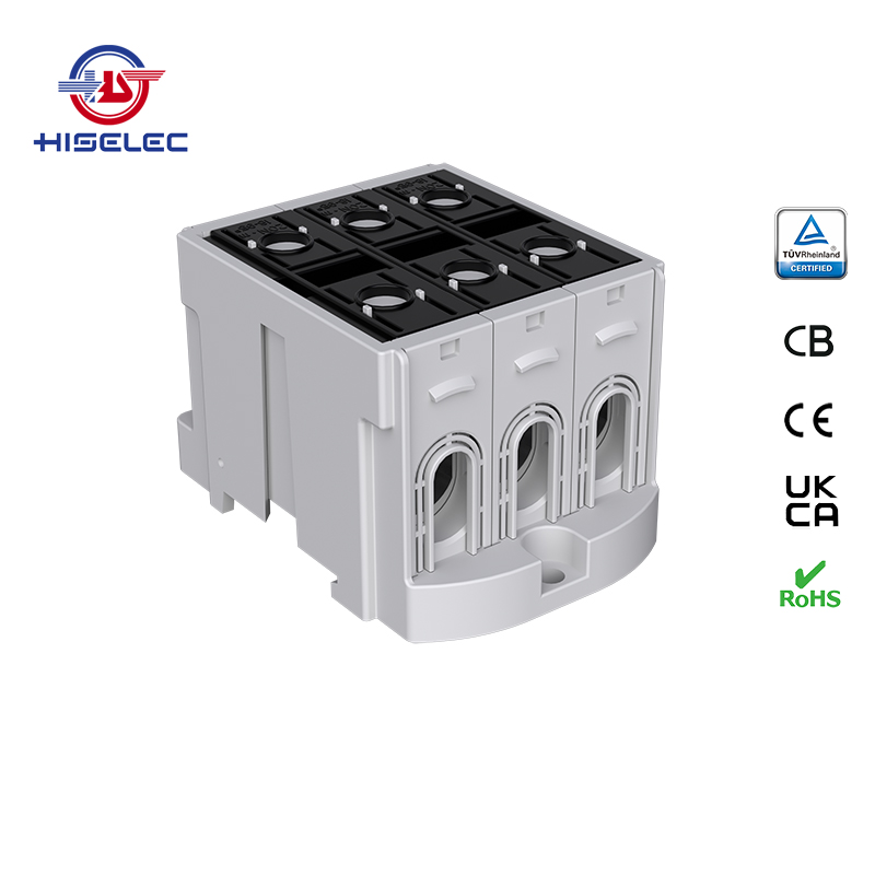 SAT95-35系列黑色 3回路 铝铜通用接线端子