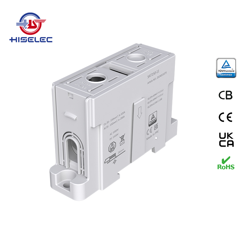 SAT150-11系列灰色 1回路 铝铜通用接线端子