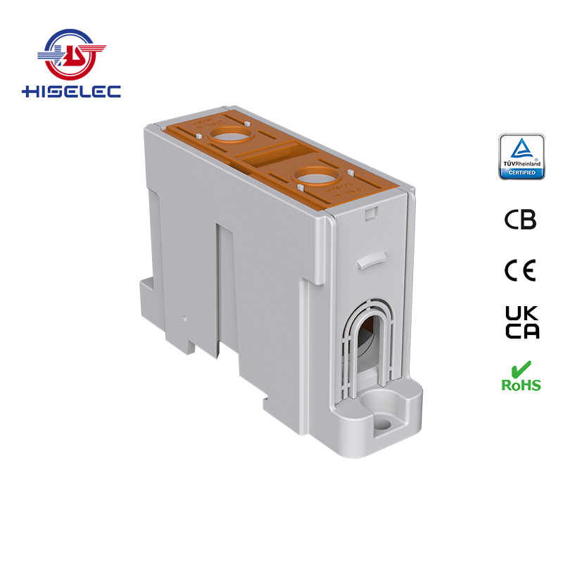 SAT150-14系列棕色 1回路 铝铜通用接线端子