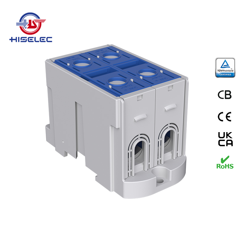 SAT150-22系列蓝色 2回路 铝铜通用接线端子