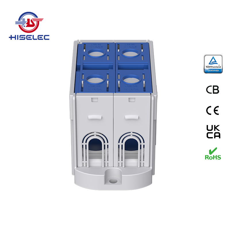 SAT150-22系列蓝色 2回路 铝铜通用接线端子