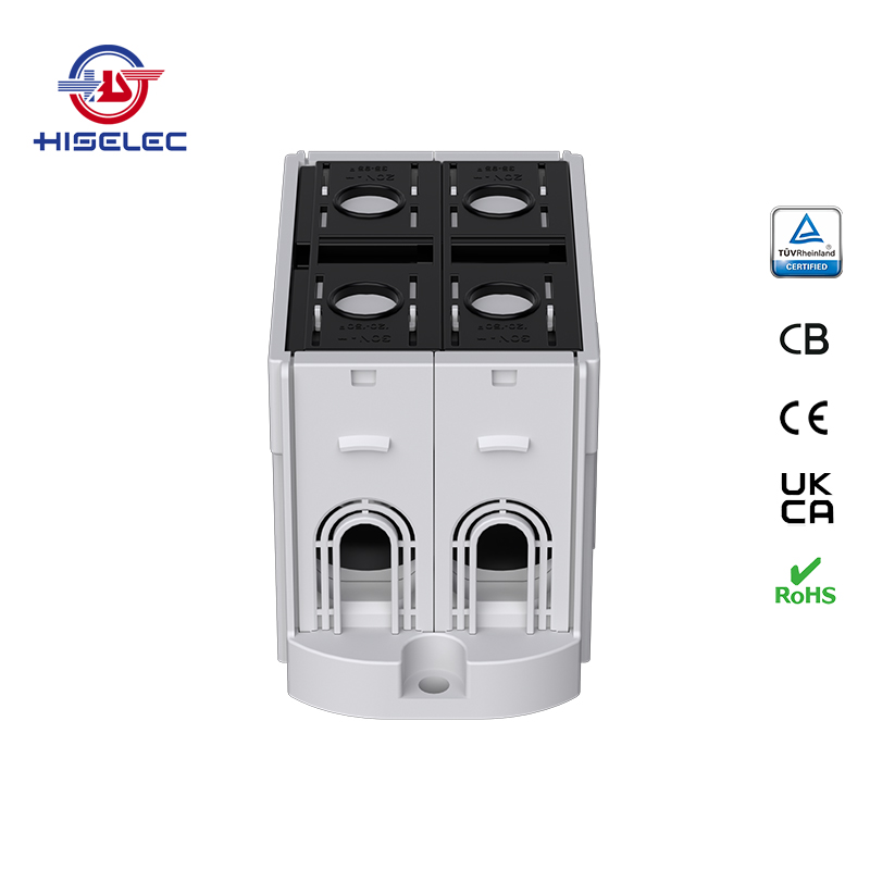 SAT150-25系列黑色 2回路 铝铜通用接线端子