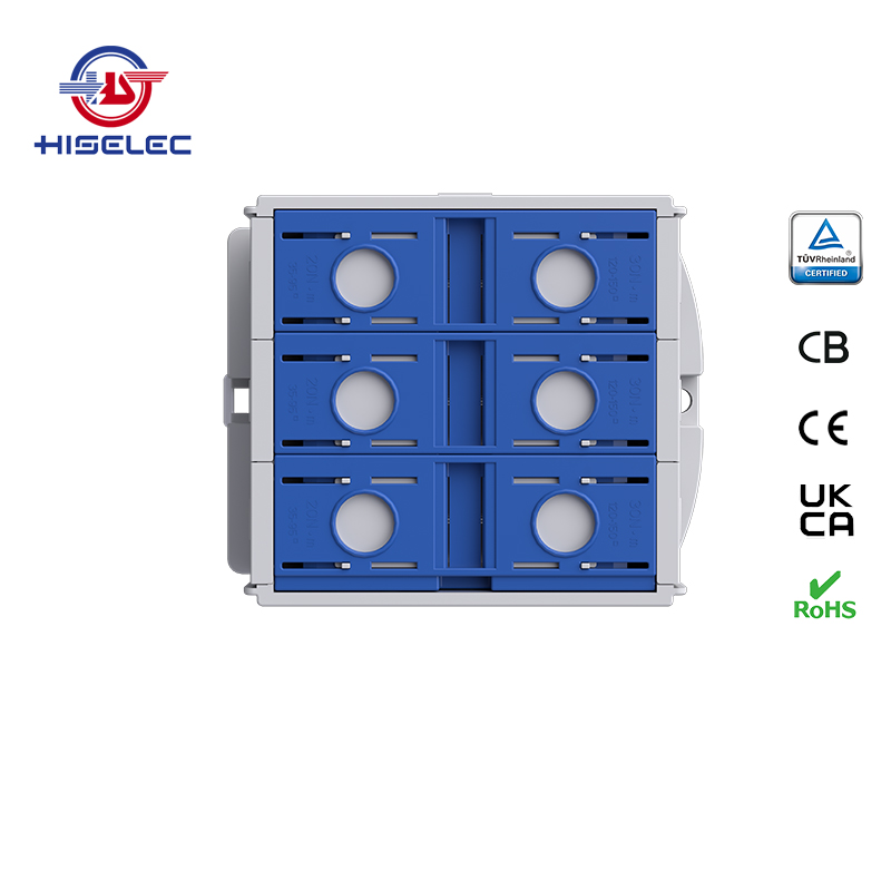 SAT150-32系列蓝色 3回路 铝铜通用接线端子