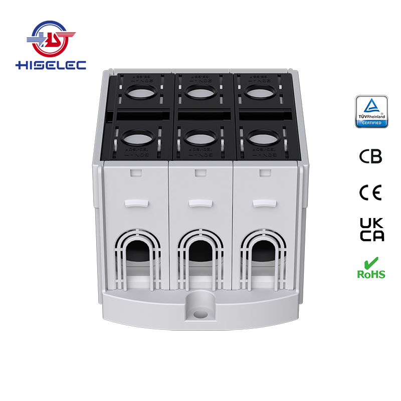 SAT150-35系列黑色 3回路 铝铜通用接线端子