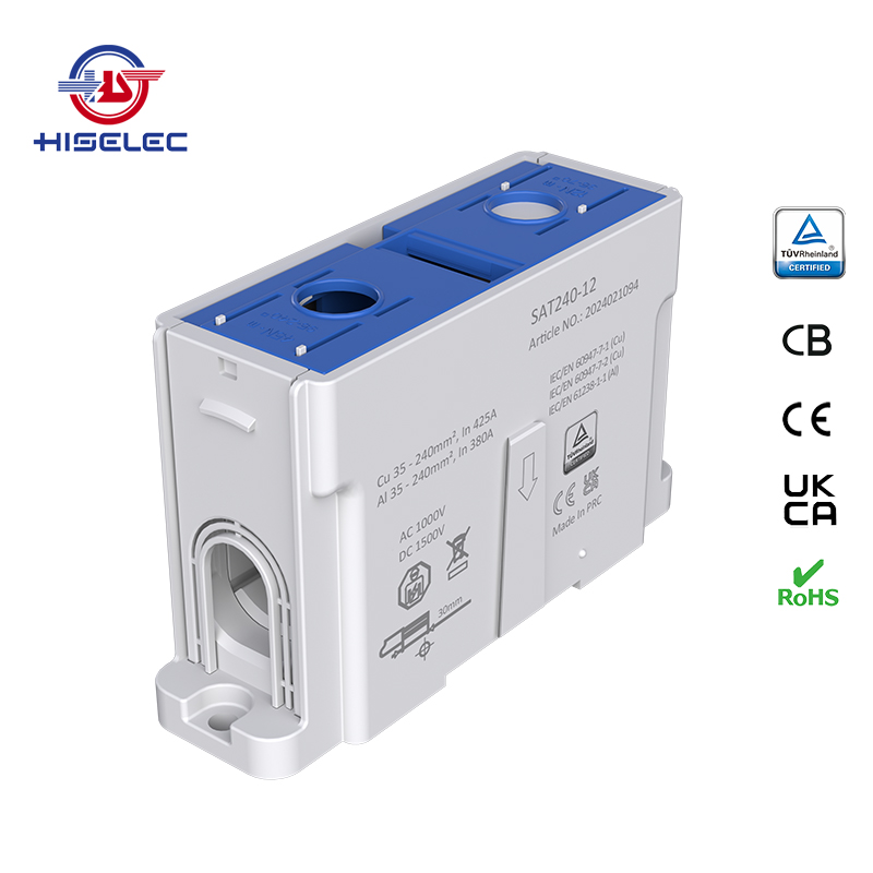 SAT240-12系列蓝色 1回路 铝铜通用接线端子