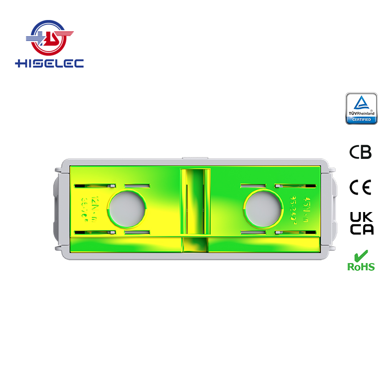 SAT240-13系列黄绿色 1回路 铝铜通用接线端子