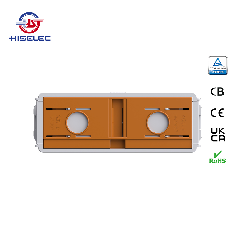 SAT240-14系列棕色 1回路 铝铜通用接线端子
