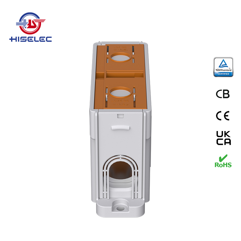 SAT240-14系列棕色 1回路 铝铜通用接线端子