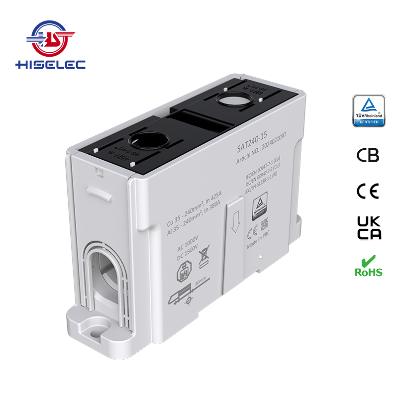 SAT240-15系列黑色 1回路 铝铜通用接线端子