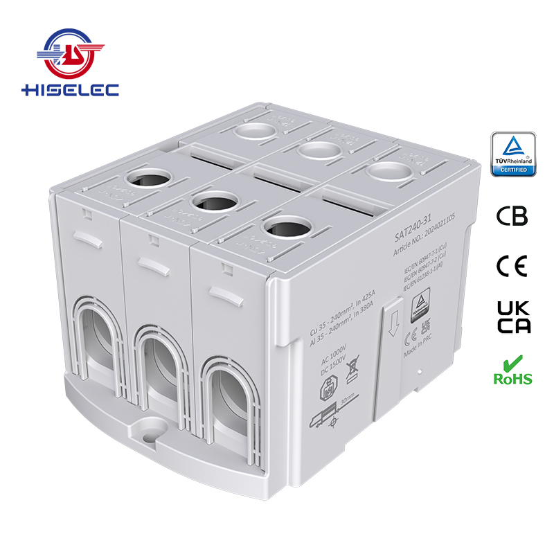 SAT240-31系列灰色 1回路 铝铜通用接线端子