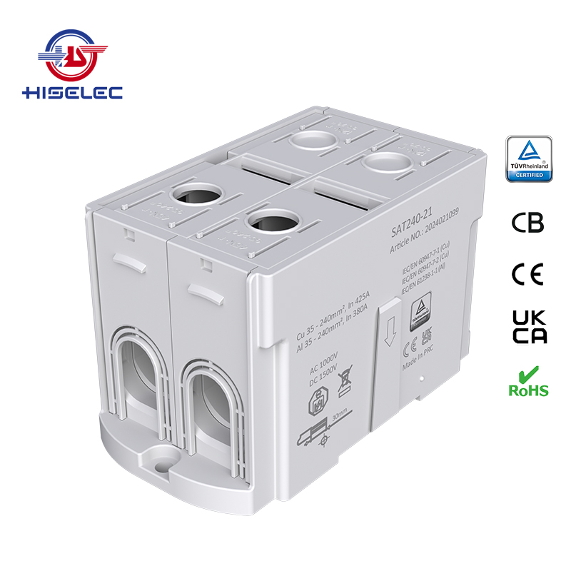 SAT240-21系列灰色 1回路 铝铜通用接线端子