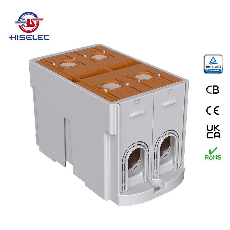 SAT240-24系列棕色 1回路 铝铜通用接线端子